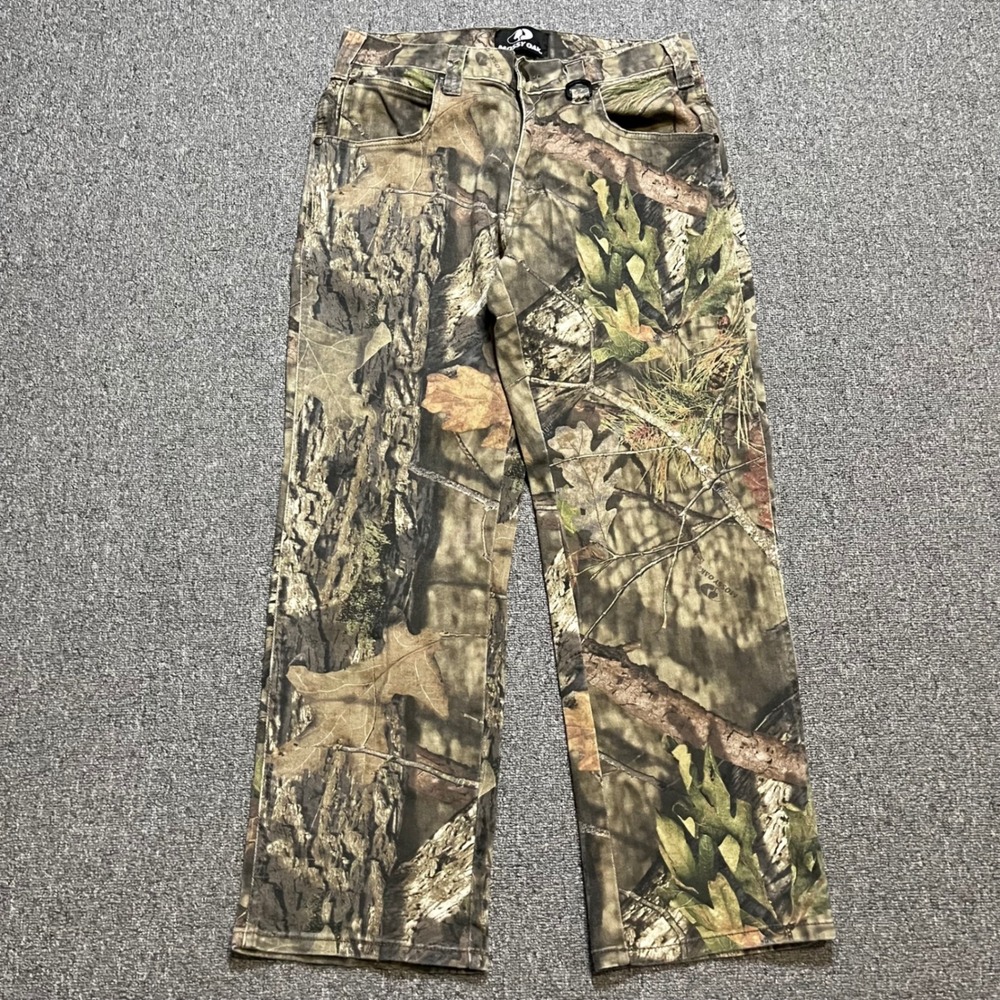 Mossy Oak Camo Pants Mens 32x30 Straight Leg Hunting Trousers